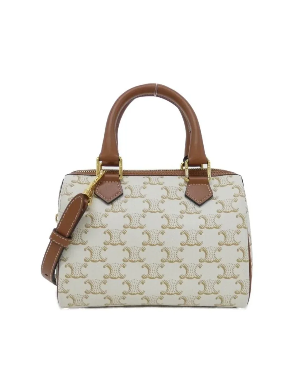 Celine Boston Bag Travel Bag White